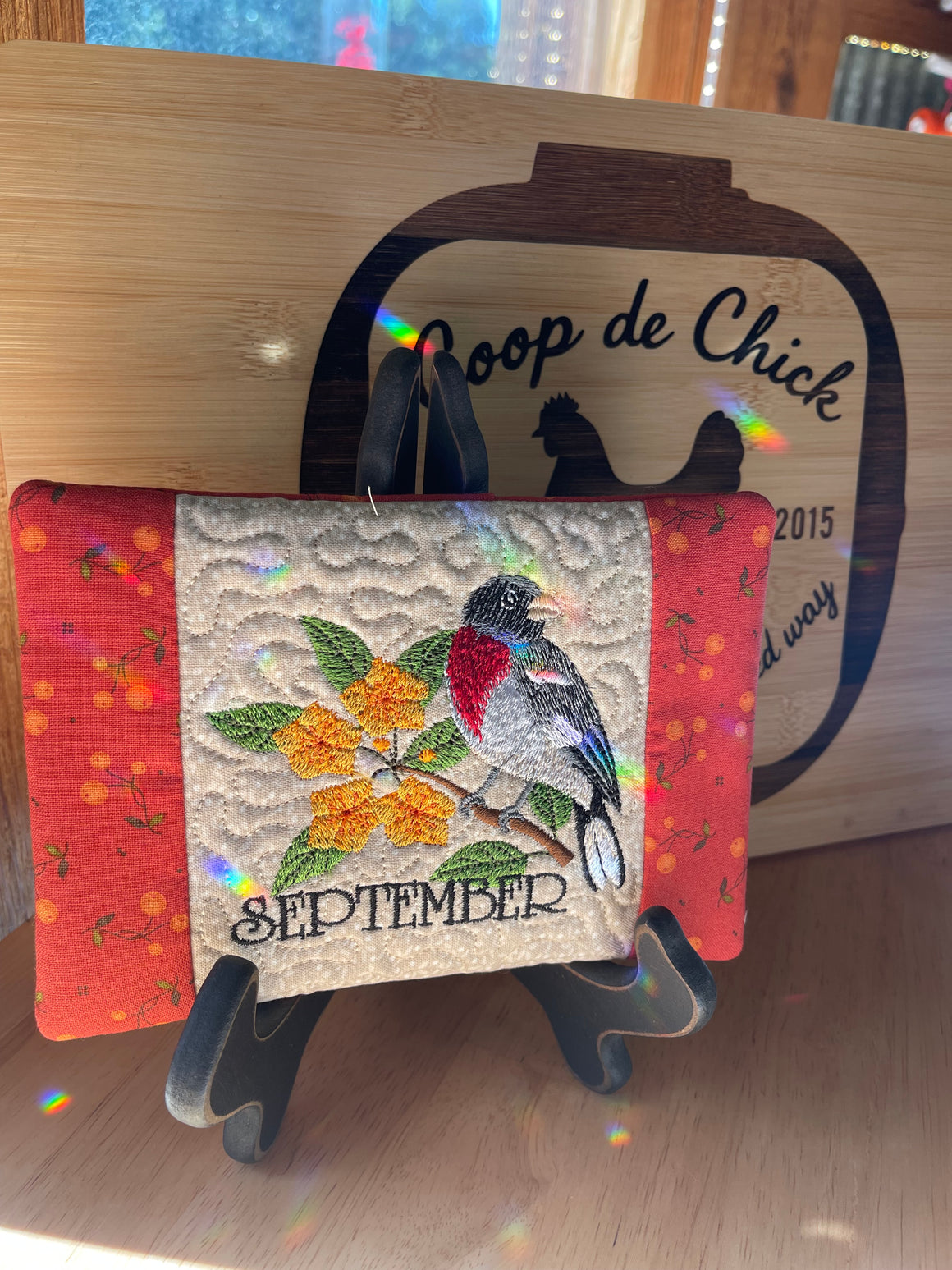 September Mug Rug