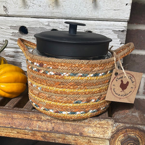 Small Cookie Jar and Basket