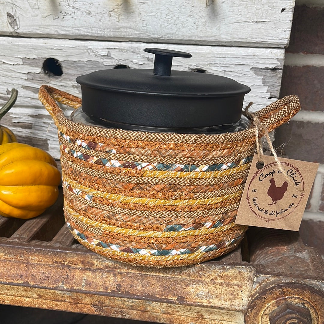 Small Cookie Jar and Basket