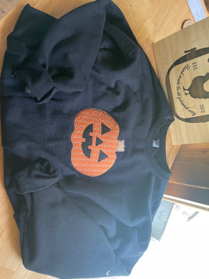 Quilted Pumpkin Sweatshirt XL