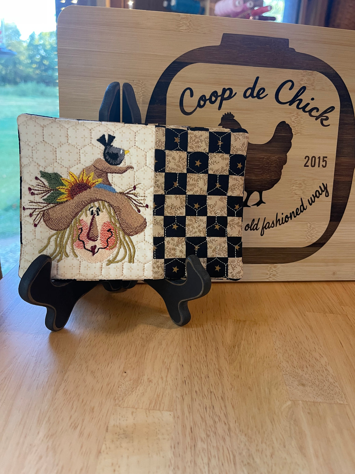 Scarecrow Mug Rug