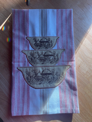 Vintage Pyrex towel