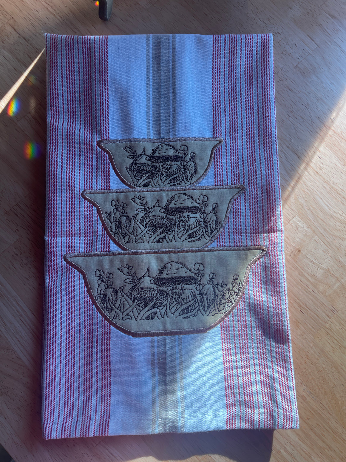 Vintage Pyrex towel