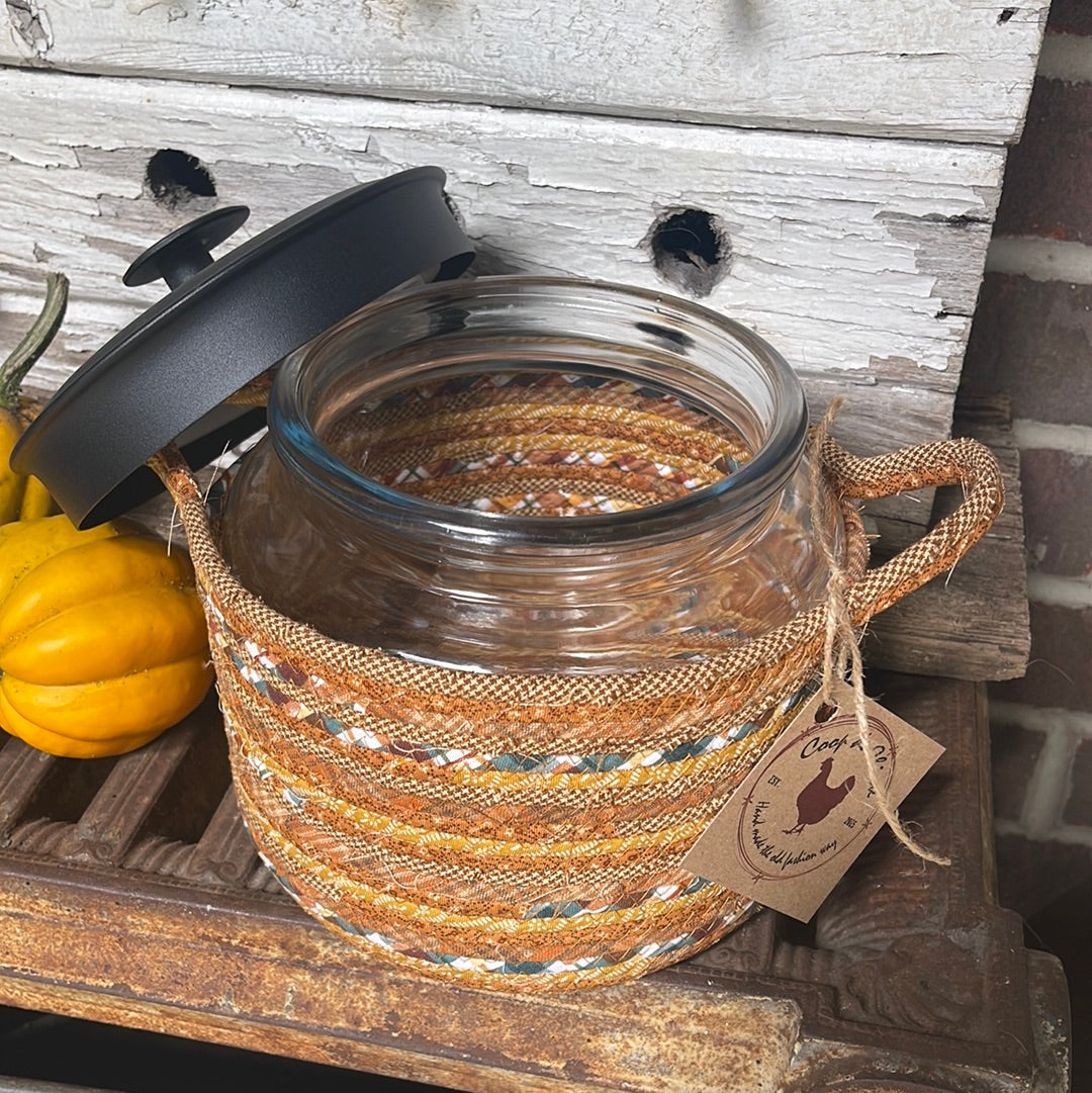 Small Cookie Jar and Basket