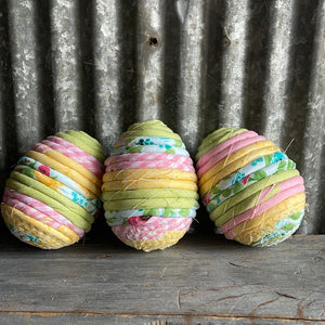 Set of 3 Small Easter eggs