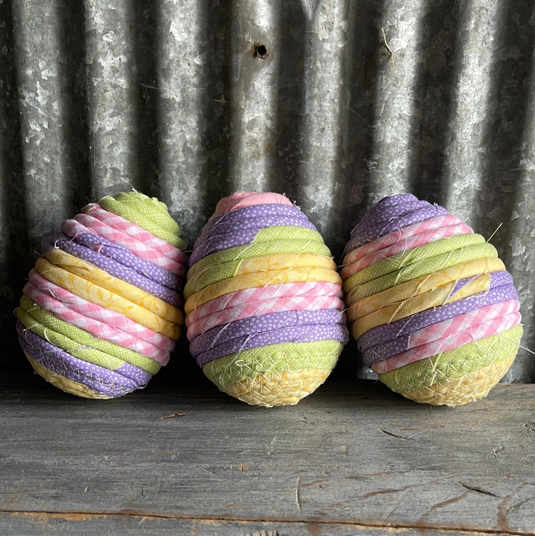 Set of 3 Small Easter eggs