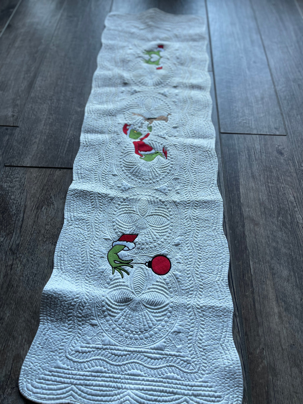 Grinch Table Runner