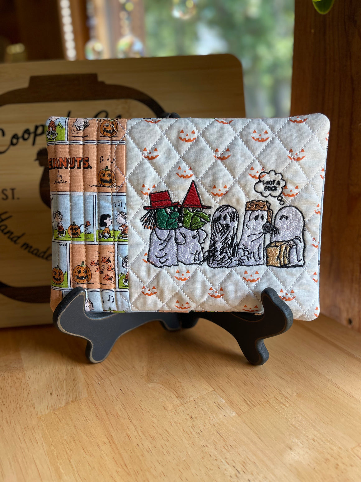 Large Charlie Brown Mug Rug