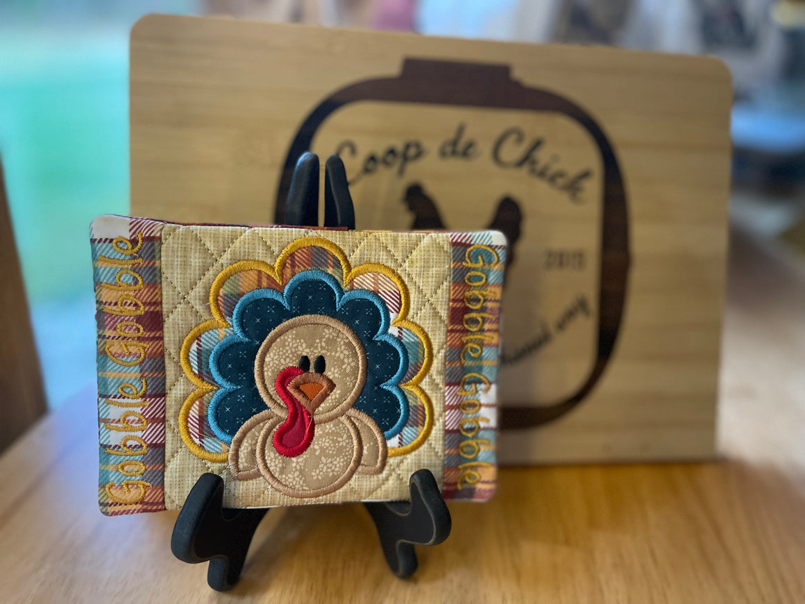 Turkey Mug Rug
