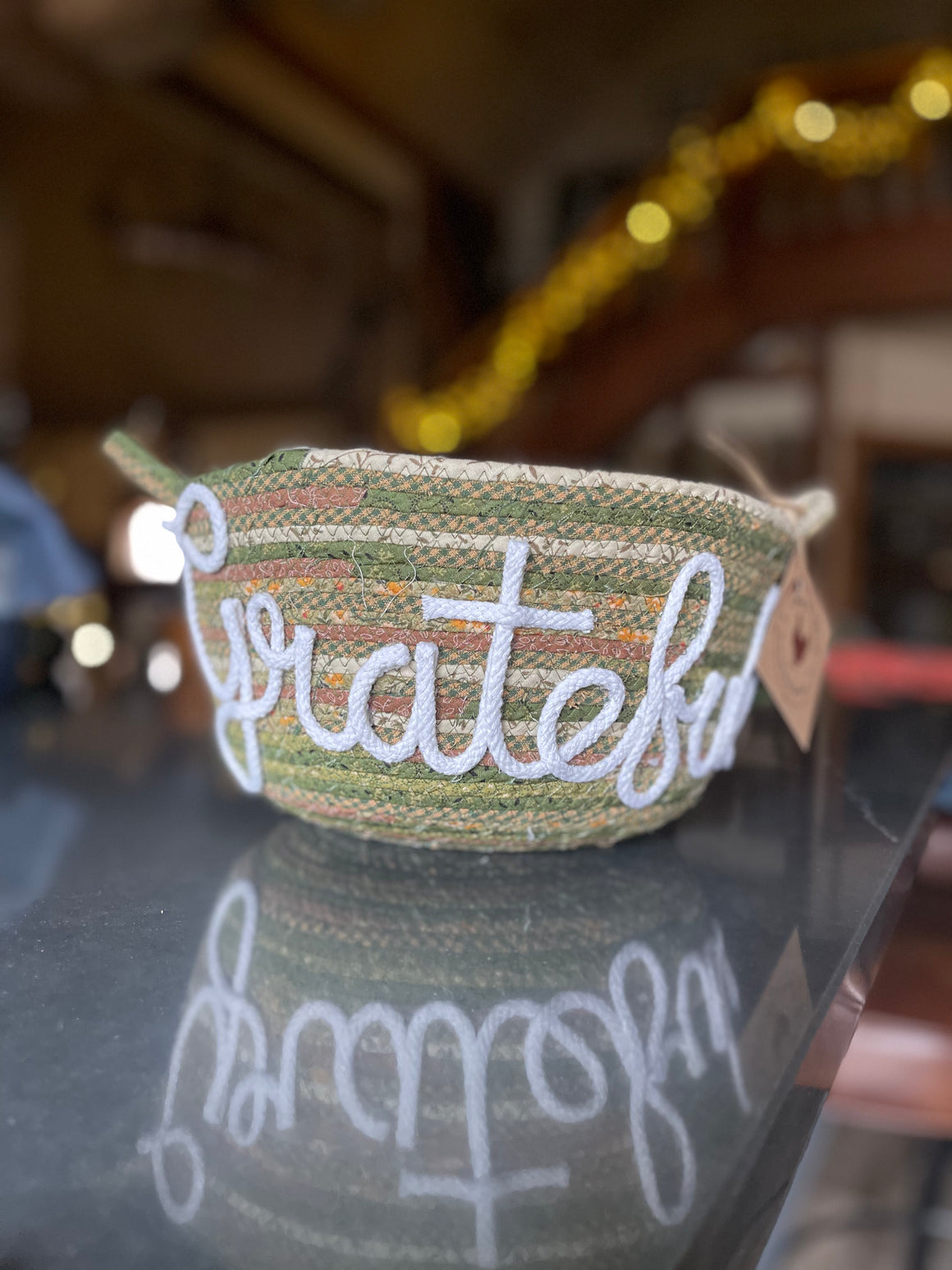 Grateful Basket & Bowl