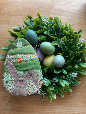 Easter Egg Mug Rug