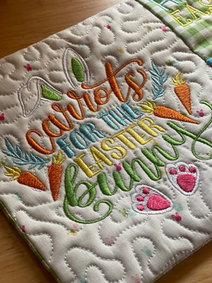 Carrots for the Easter bunny placemat!
