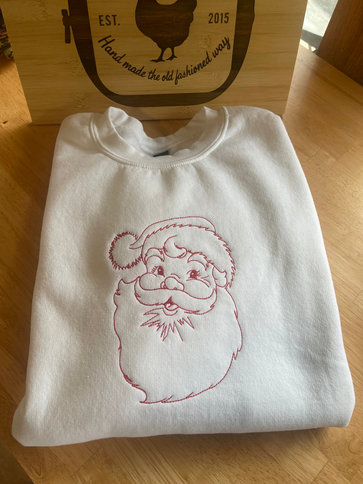 Cozy Santa Sweatshirt Medium
