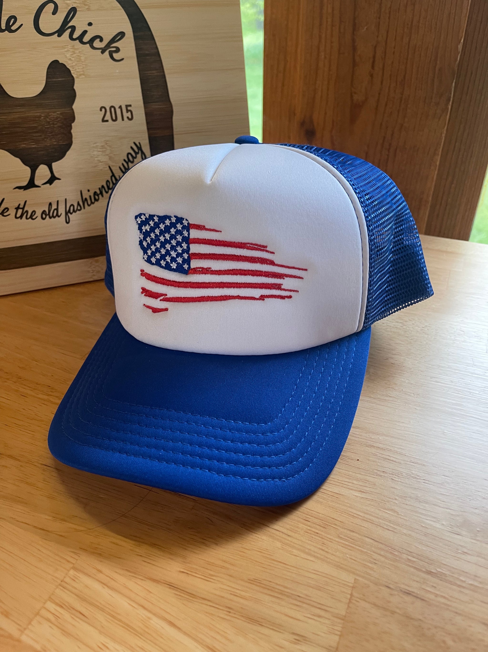 Americana Vintage Style Trucker Hat