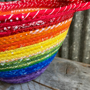 Large Rainbow Basket